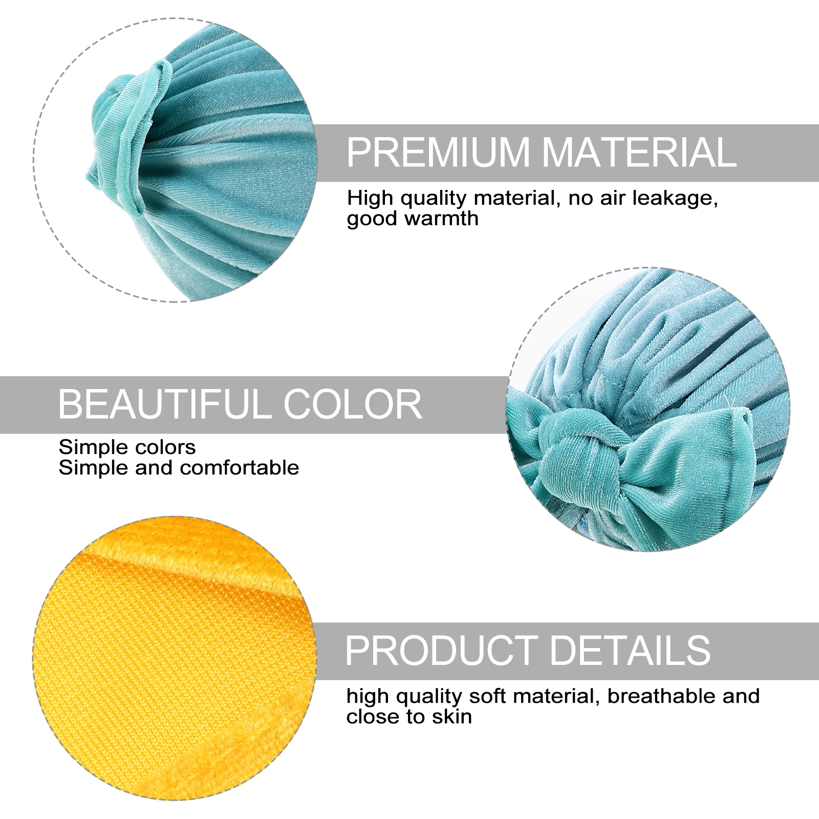 

2pcs Baby Bowknot Turban Newborn Bow Hat Pleuche Infant Hat Baby Shower Gift Infant Nursery Beanie Boy Girl Bowknot Turban