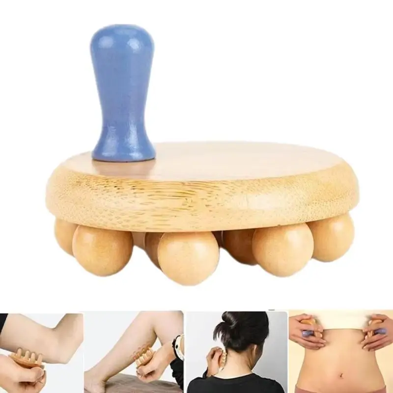 

Body Anti Cellulite Brush Soothing Bamboo Essential Oil Spa Air Cushion Massage Hair Comb Scalp Massage Brush Body Massager