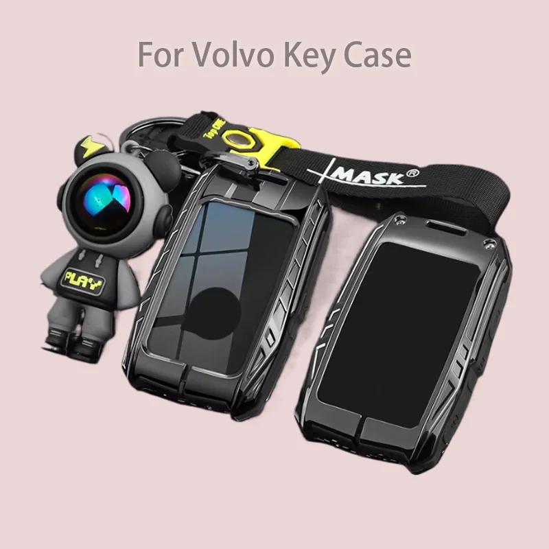 

Key Case for Volvo Xc60 S90 s60 xc90 Xc40 2024 Key Cover Car Remote Control Shell Buckle Men Zinc Alloy Key Holder Accessories