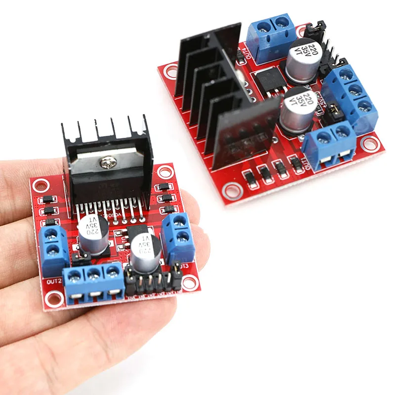 1PCS Electronics L298N Stepper DC Motor Driver Shield Expansion Development Board for arduino DIY Car Robot