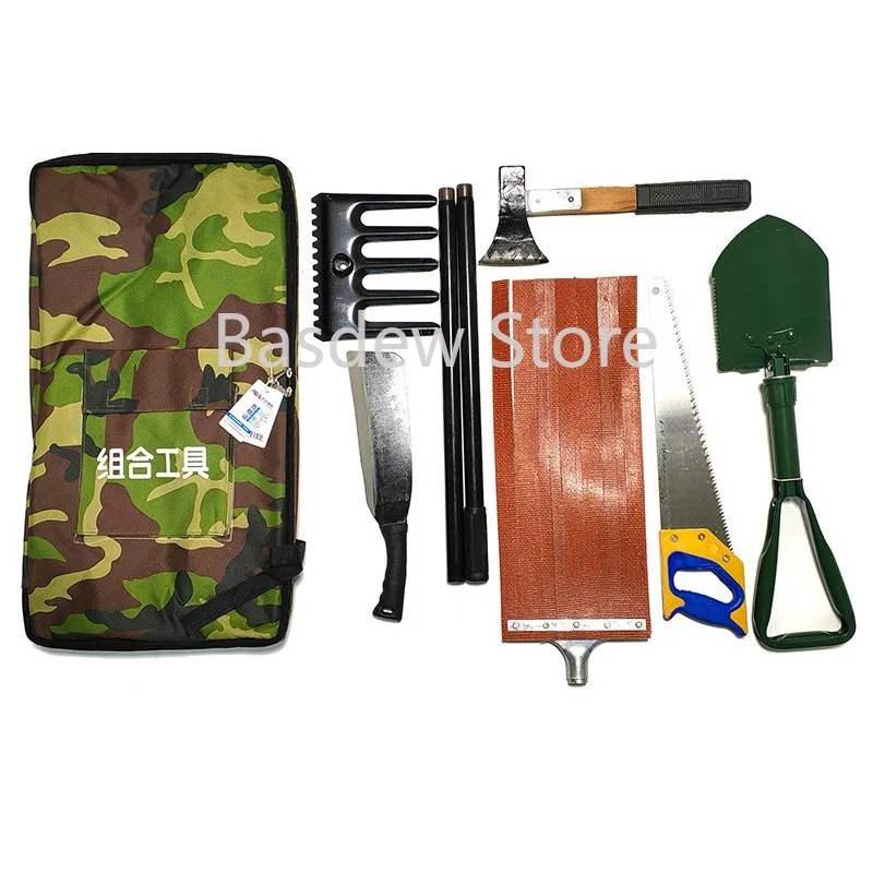 

Forest Fire Fighting Combination Tool 8-Piece Fire Fighting Multi-Function Fire Fighting Tool