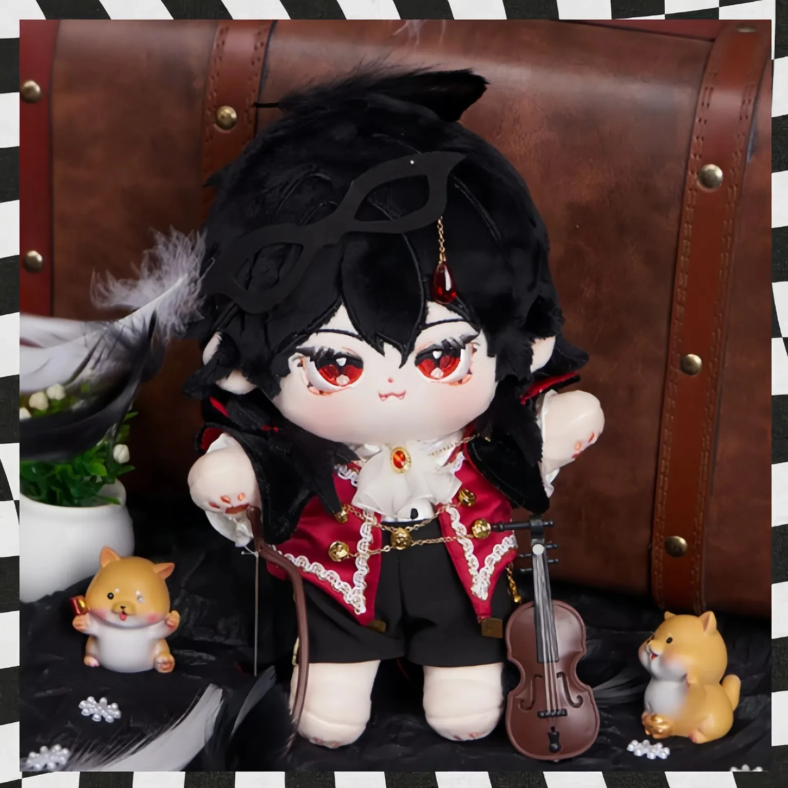 

20cm Plushie Game Ensemble Stars Sakuma Rei Attribute Plush Cotton Doll Dress Up Clothes Dolls Body Anime Toys Birthday Gift