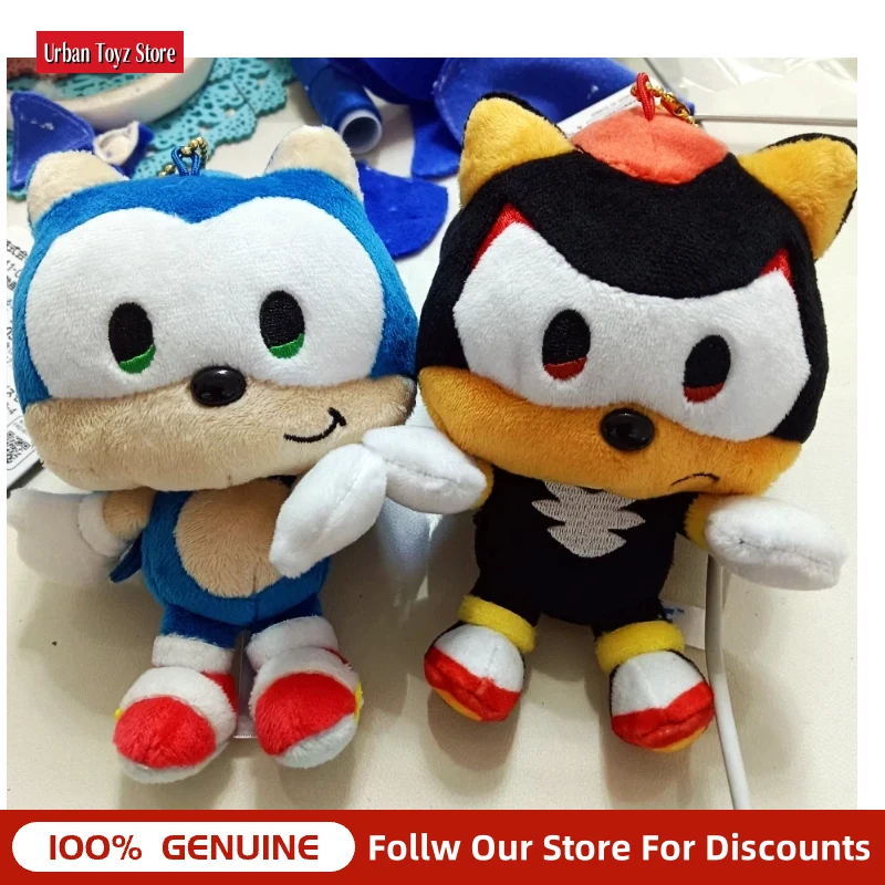 Original SEGA Sonic The Hedgehog Sonic And Friends Plush Keychain, Kawaii Pendant Doll Bag Decor Anime Game Collectible Birthday view 3