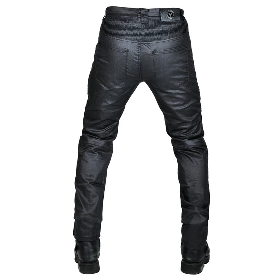 VOLERO Upgrade Coated Waterproof Motorcycle Riding Denim Jeans Locomotive Cycli… - Image 6