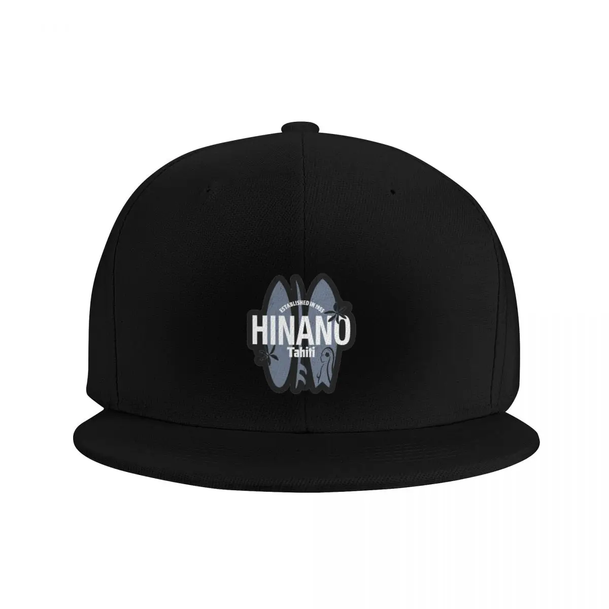 Established In 1955 Hinano Tahiti Hip-hop Hats Outdoor Adjustable Casual Baseball Caps Sunscreen Hat