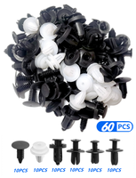 60pcs car Fastener Clip Mixed bolt screw for BMW X1 F48 X3 F25 X4 F26 X5 F15 X6 F16 X3 G01