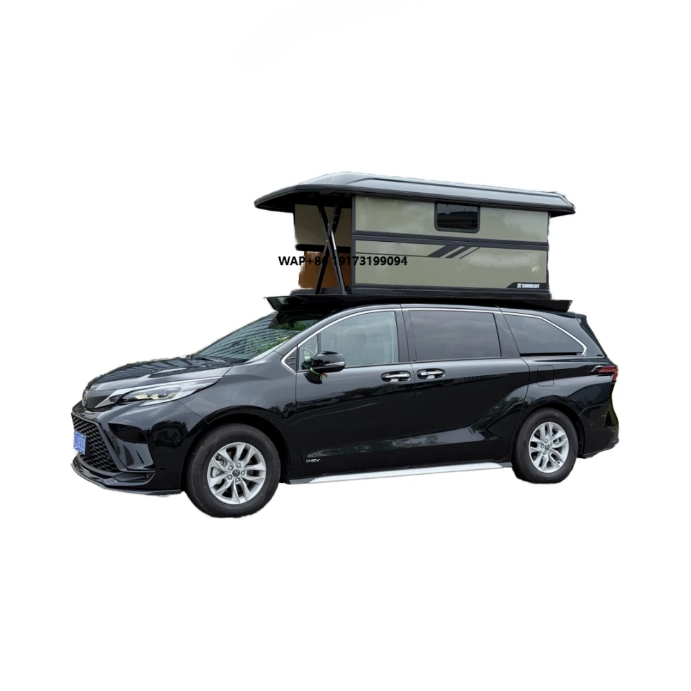 Ming Ao Senna Grevia Special Aluminum Alloy Sienna Car Hardtop Roof Tent Easy Installation Self-driving Camping