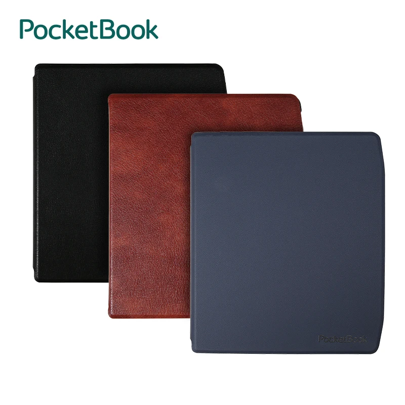 Pocketbook Shell Cover 7-inch Ebook For Era PU Microfiber Shockproof Sleep Corner Clips Anti-dust Solid Handy Case Accessories