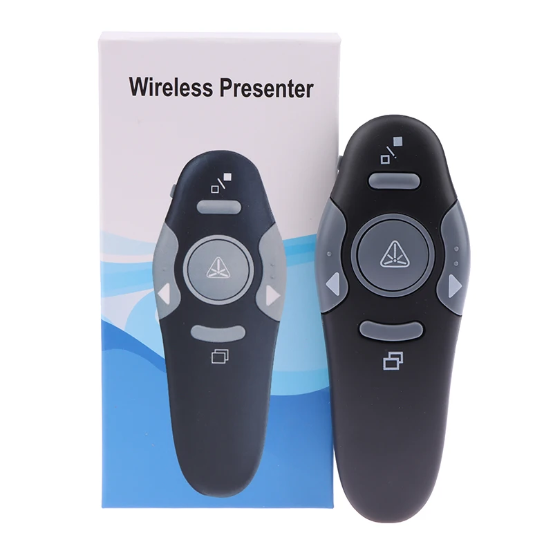 2.4GHz Wireless USB Powerpoint Presentation PPT Flip Pen Pointer Clicker Presenter With Red Light Remote Control