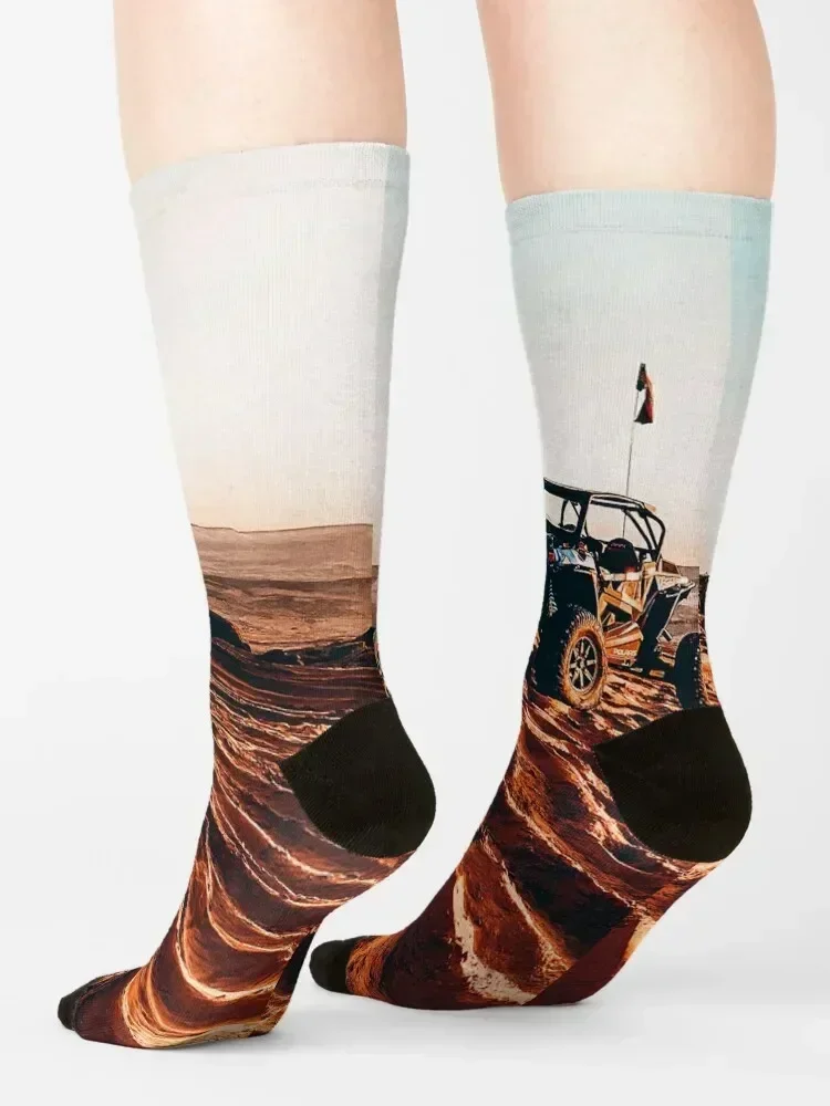 Side By Side Off Roading Socks new in's gifts golf kawaii Girl'S Socks Men's