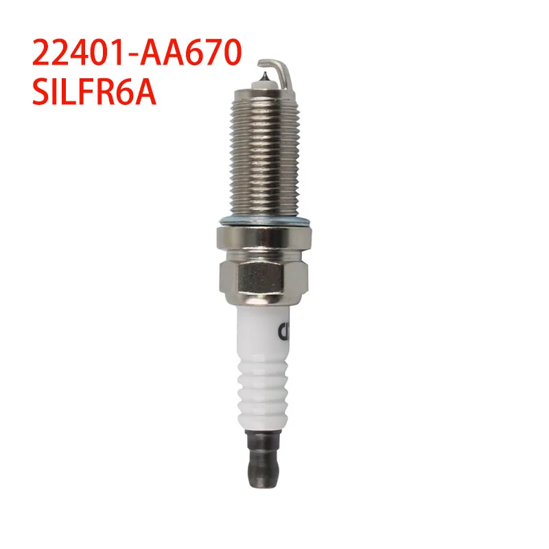 RZD Iridium Spark Plug 22401-AA670 SILFR6A for Subaru Forester Impreza Legacy Tribeca Outback WRX Tribeca 2.5L 3.6L 22401AA670