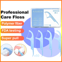 New SOOCAS Professional Cleaning Dental Floss Stick Portable Toothpicks Stick Oral Care Ergonomic Design FDA Testing Food Grade