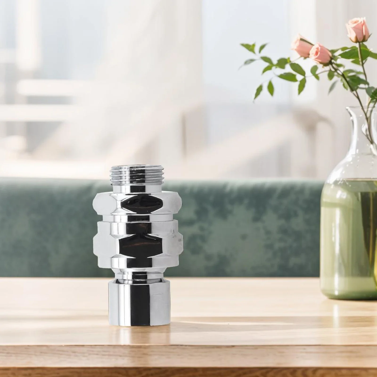 

Как показано Адаптер для насадки для душа Антикоррозийный латунный материал Хромированная отделка Настраиваемый угол душа Простая установка