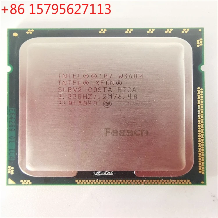 Interfaz Intel Xeon W5590 3.33G 1366, cuatro núcleos y ocho hilos