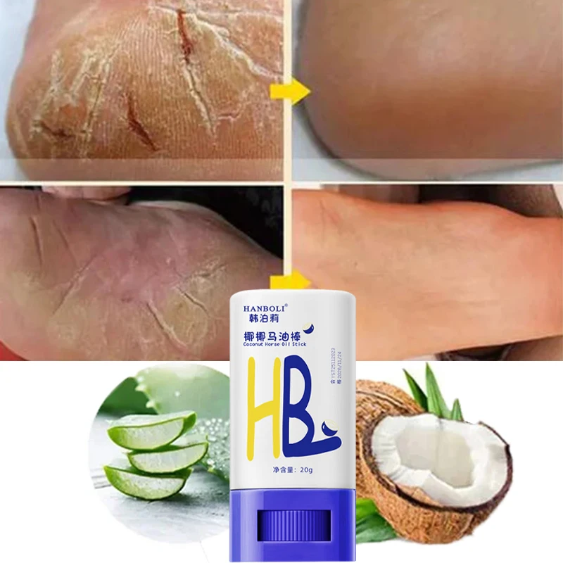 

Horse Oil Anti Crack Foot Cream Heel Dry Cracked Repair Product Dead Skin Removal Anti-Aging Softening Moisturize Skin Care