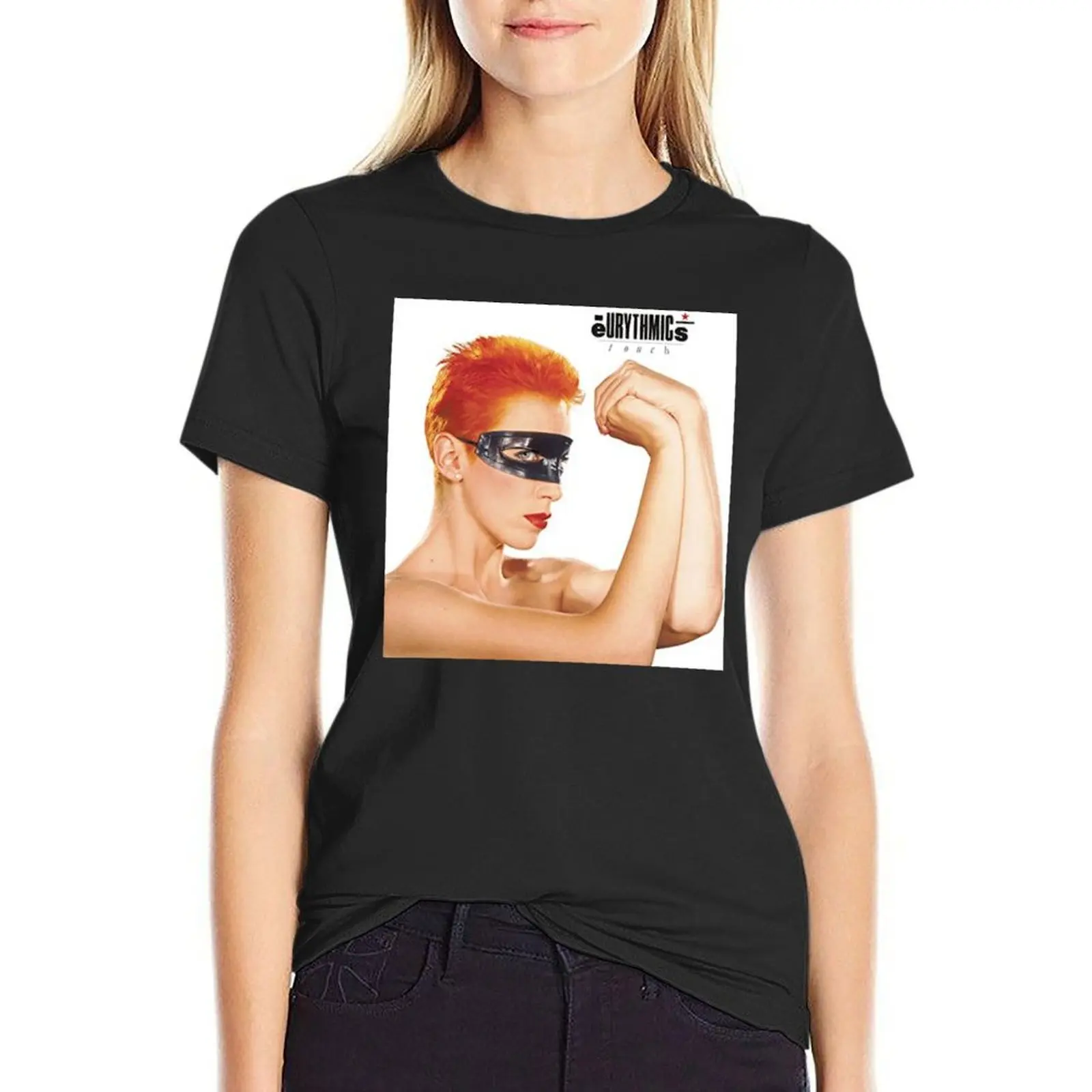 Eurythmics T-Shirt Graphics Oversized Vrouwelijke Rock And Roll T-Shirts Voor Vrouwen