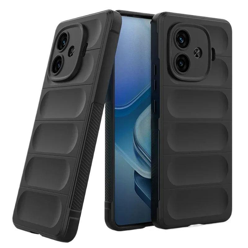 For VIVO iQOO Z9 Turbo Z9X 5G чехол Back Cover Case Soft Silicone Anti-fall Shockproof Phone Protection Funda Coque Cases