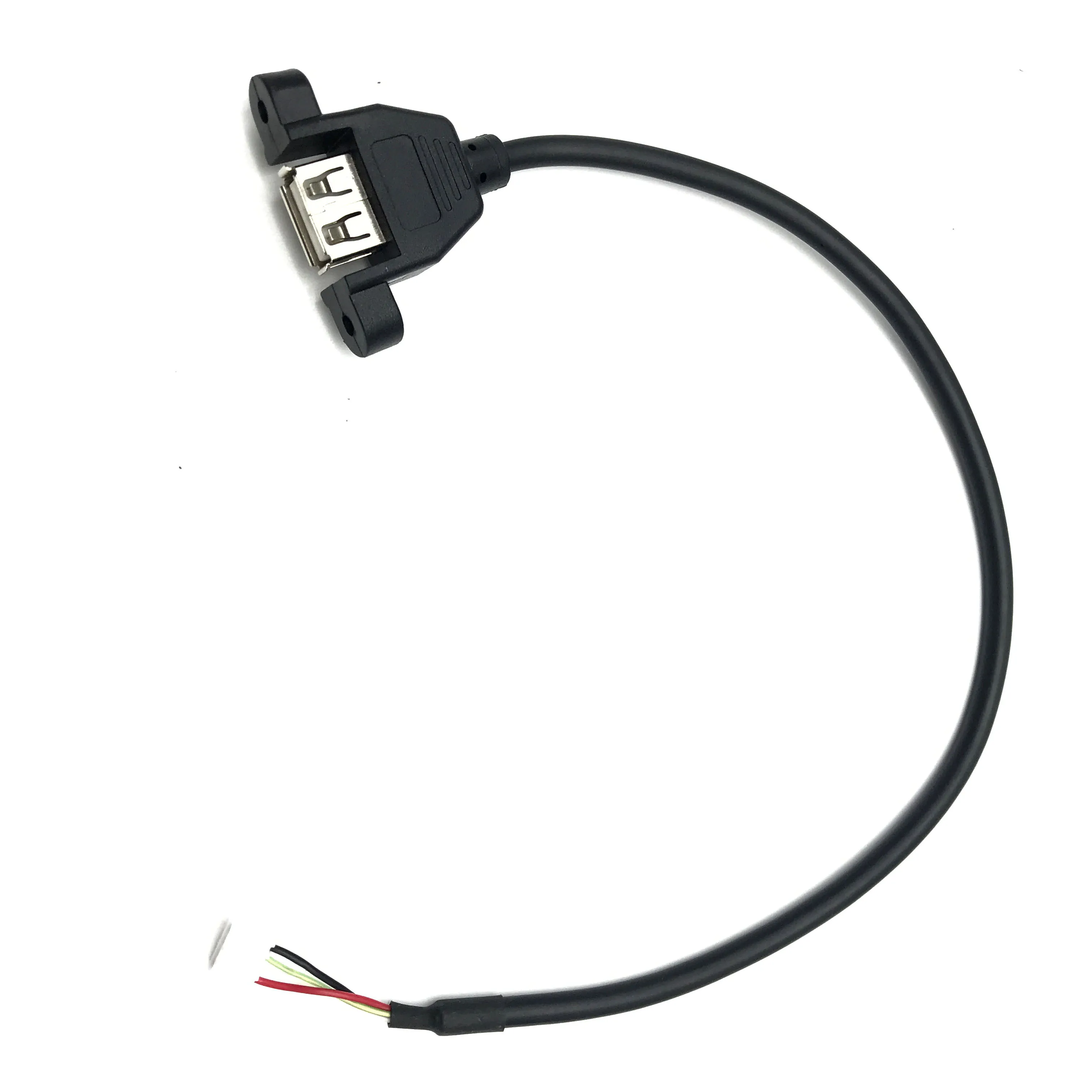 PH2.0 4p  5P Terminal to USB with Mount Adapter Cable USB female to PH2.0USB cable 5p/4P Dupont cable 0.3M 0.5M