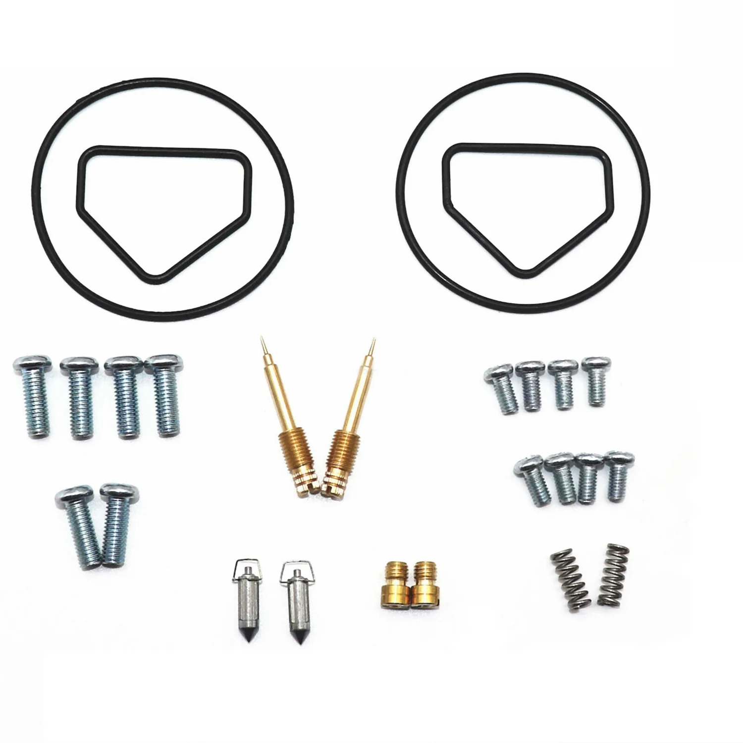 Carburetor Carb Repair Kit with Gaskets and O-Rings for Kawasaki Vulcan 750 1987-2006