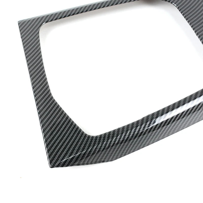 Carbon Fiber Color Center Console Gear Shift Frame Decoration Cover Trim For BMW 3 Series G20 2020-2022 LHD Interior Accessories