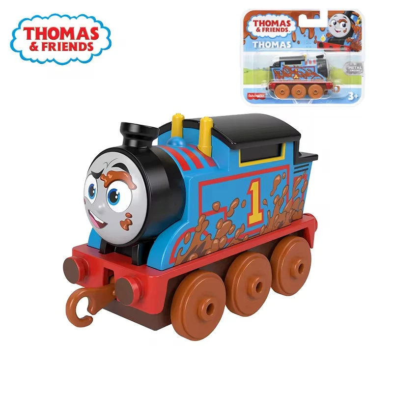 Thomas and Friends Toy Train Percy Mud Run Nia Brake Car Bruno Figure Classic Animation Peripheral Collectible Model Toys Gifts