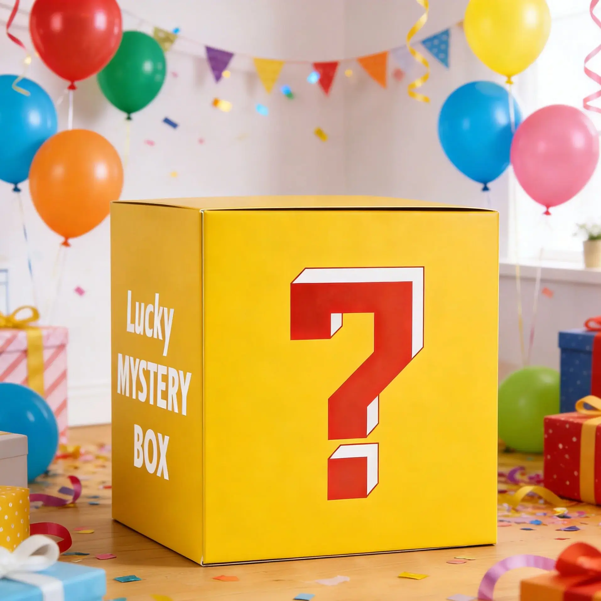 

Cute Mystery Surprise Blind Boxes with Lucky & Face Design Fun Random Surprise Boxes Great for Party Favors Festive Events