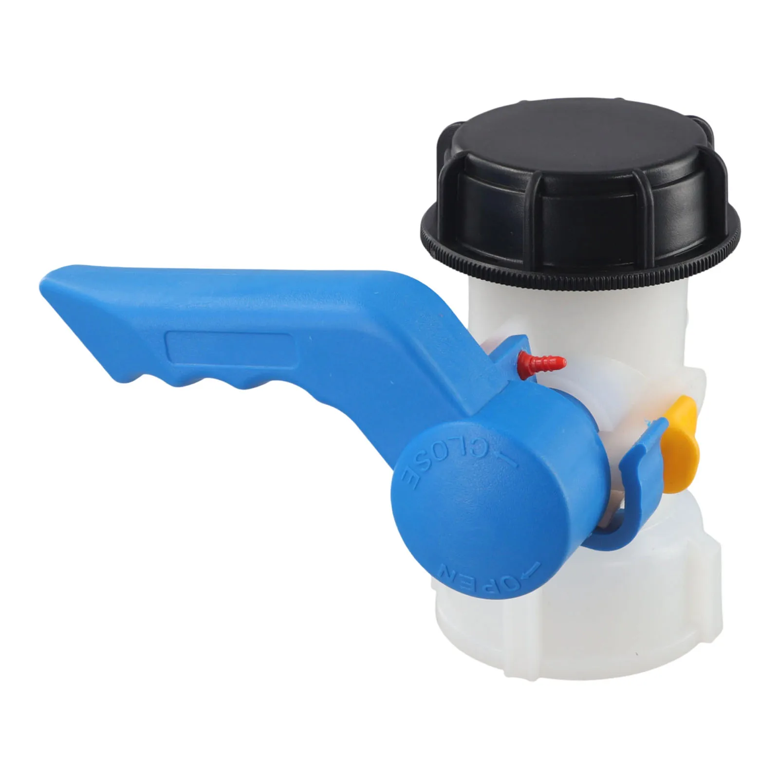 Efficient IBC Container Drain Cock Valve 60mm Cap S60x6 Coarse Thread Designed for Easy Flow Control and Reusability
