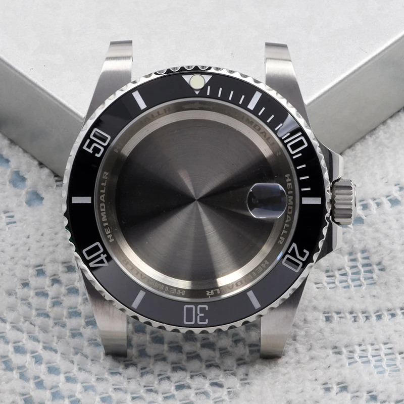 

HEIMDALLR Watch Modify Parts 40mm Stainless Steel Material Polished Watch Case Sapphire Glass Suitable For NH35/36 Movement