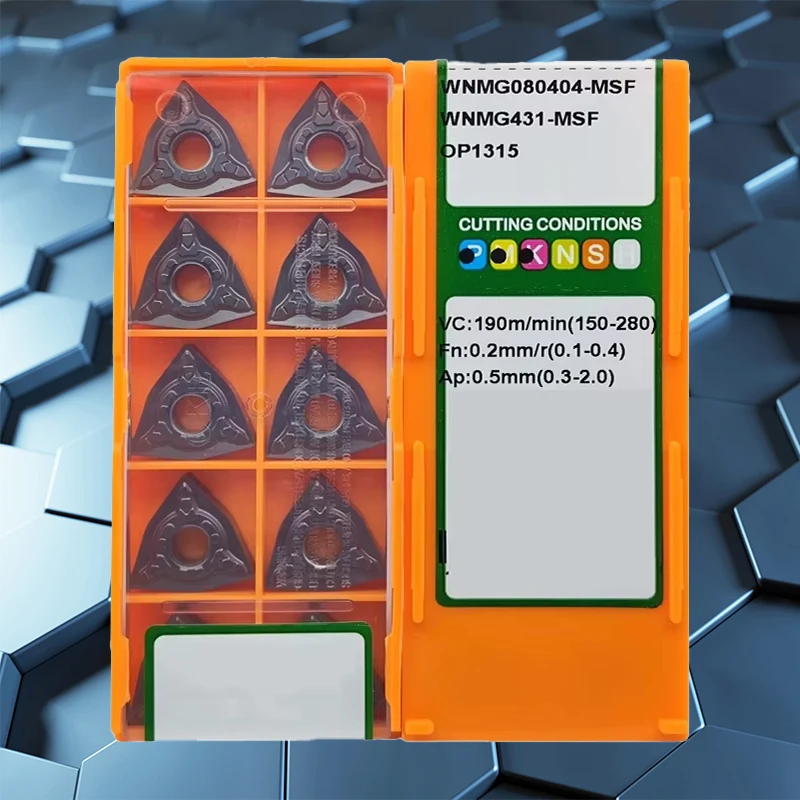 

WNMG080404-MSF WNMG080408-MSF OP1215 OP1315 OKES Turning Tool Carbide Inserts