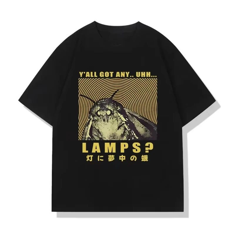 

Yall Kreeg Alle Lampen Printed T-shirt Summer Women Men Casual Funny Retro Round Neck Short Sleeve Tops Clothing T-shirt