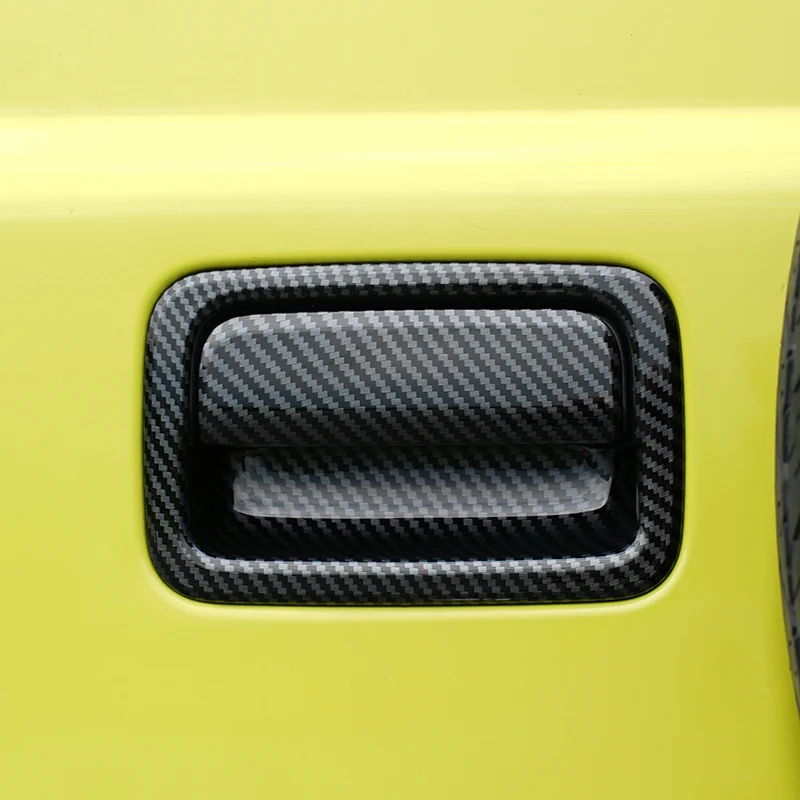 

Tailgate Handle Sticker Door Bowl Protective Covers Door Rear Tail Door Handle Trim for Jimny Jb64 Jb74 Car Accessories 2024