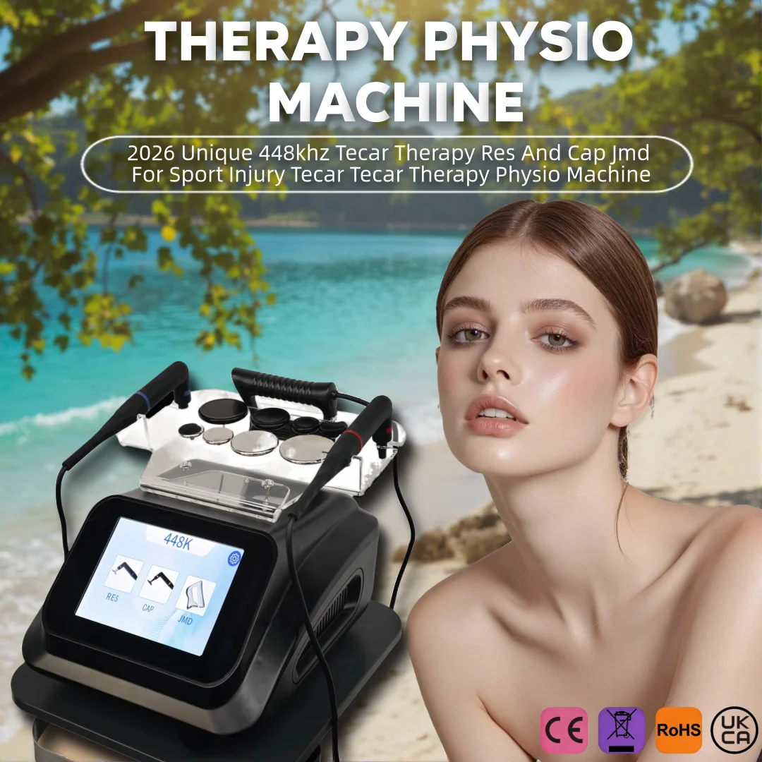 Portable Indiba Fever Master RF Equipment 448K Monopolar Radio Frequency Face Lifting Anti-Cellulite Deep Heating Massage Machin