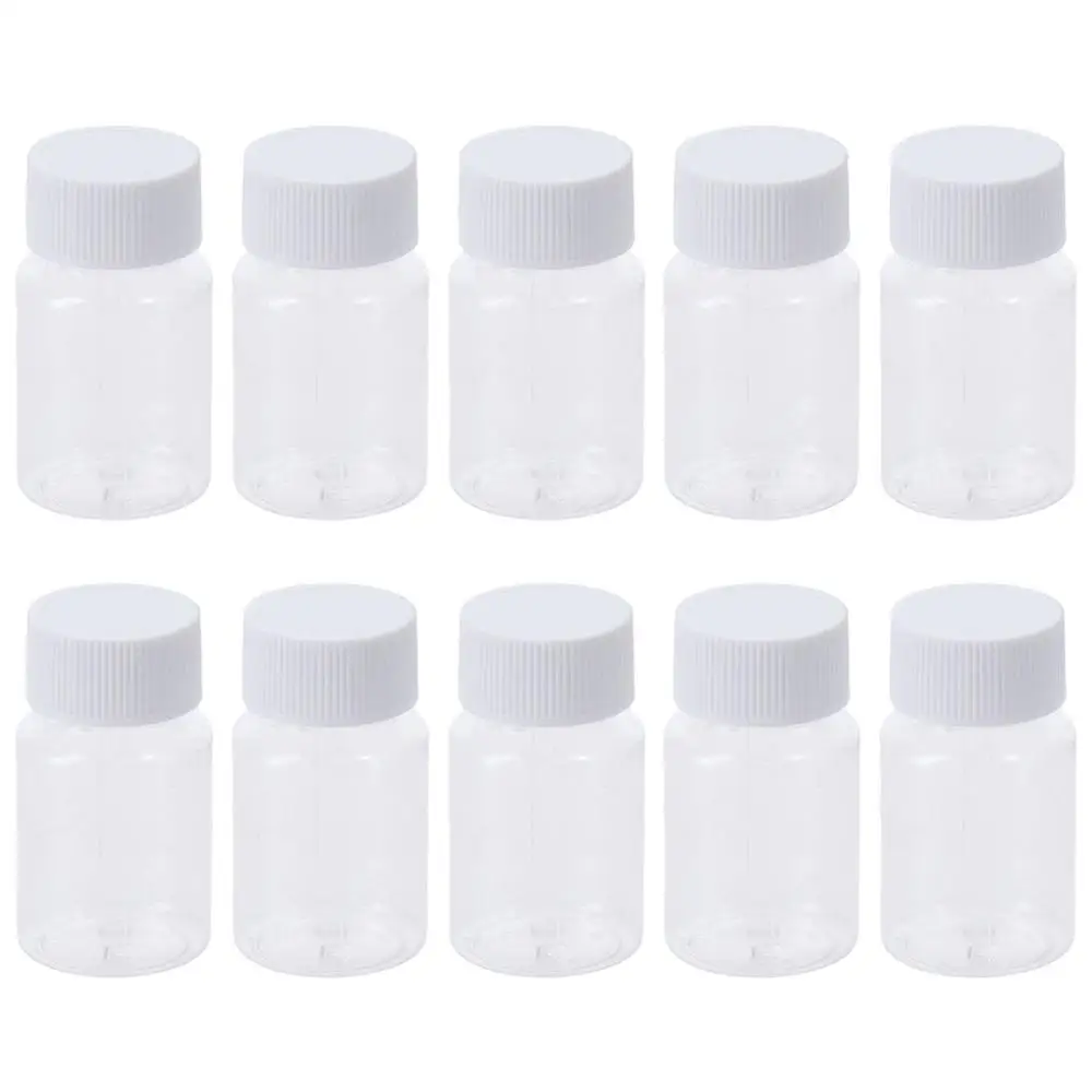 Easy to us Plastic Reagent Bottle Lab Chemical Wide Mouth Container Sample