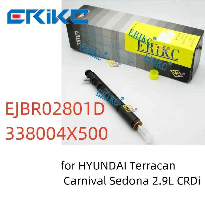 

EJBR02801D Common Rail Diesel Injector 338004X500 Fuel Pump Injector for HYUNDAI Terracan Carnival Sedona 2.9L CRDi