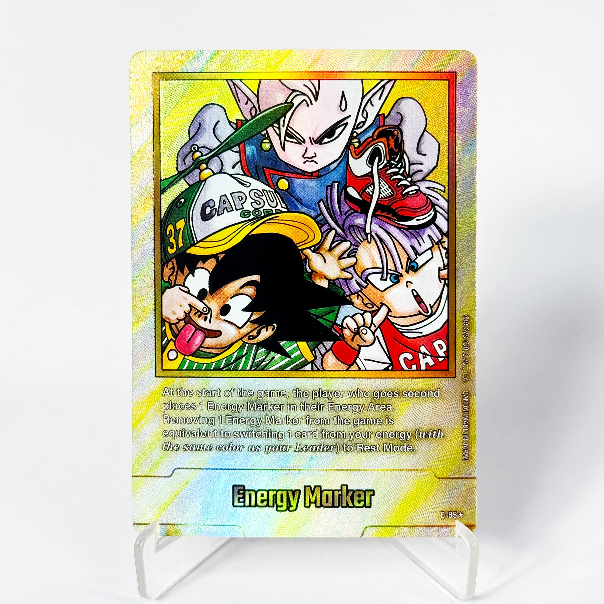 Proxy Card Dragon Ball Super Fusion World Energy Marker Game Quality Gathering Board Playing Game Trading Gold Card Full Set