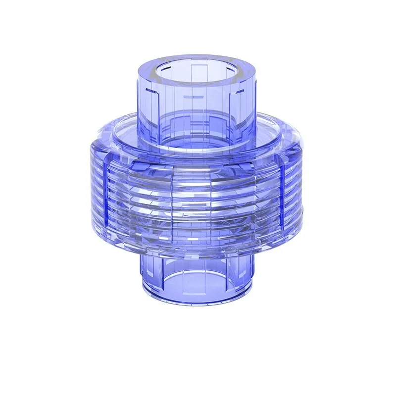 Transparent UPVC Quick Coupling PVC Clear Union Fitting Water Supply Pipe Connector Corrosion-Resistant Socket Union