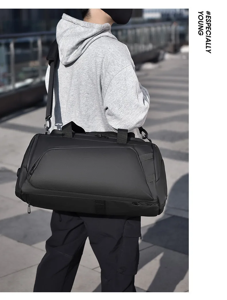 Golf Boston Tasche Golf Kleidung Reisetasche Große Kapazität Business Rucksack Multifunktions Sport Fitness Trocken Und Nass Trennung – Detail 9