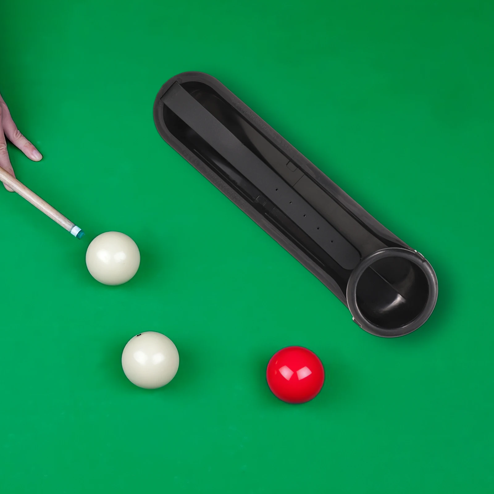 

6pcs Billiard Ball Track Durable Plastic Replacement Accessories for Pool Table Snooker Goal Dropping Track Supplies
