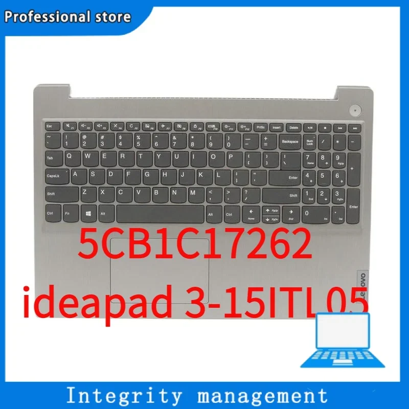 

Brand new for Lenovo ideapad 3-15ITL05 C shell 15S 2020 Keyboard shell touchpad speaker 5CB1C17262