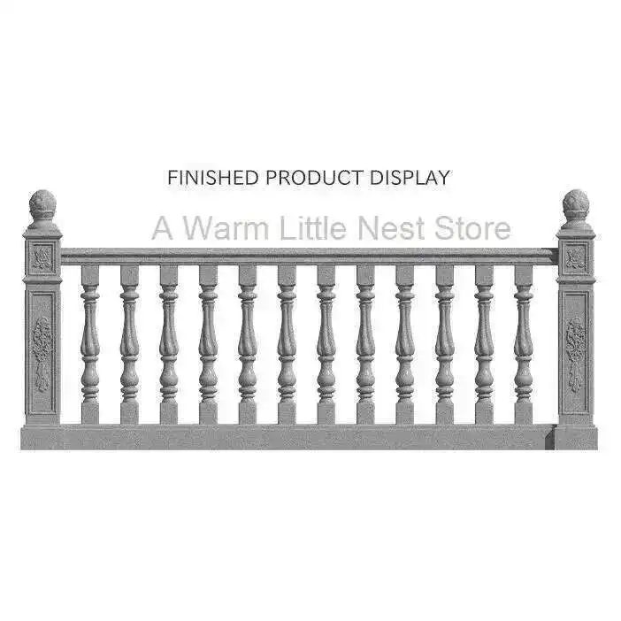 

Roman Column Mold Cast-in-place 94 High Railing Guardrail Stair Handrail Mold Cement Column Model Fence Balcony Durable Models N