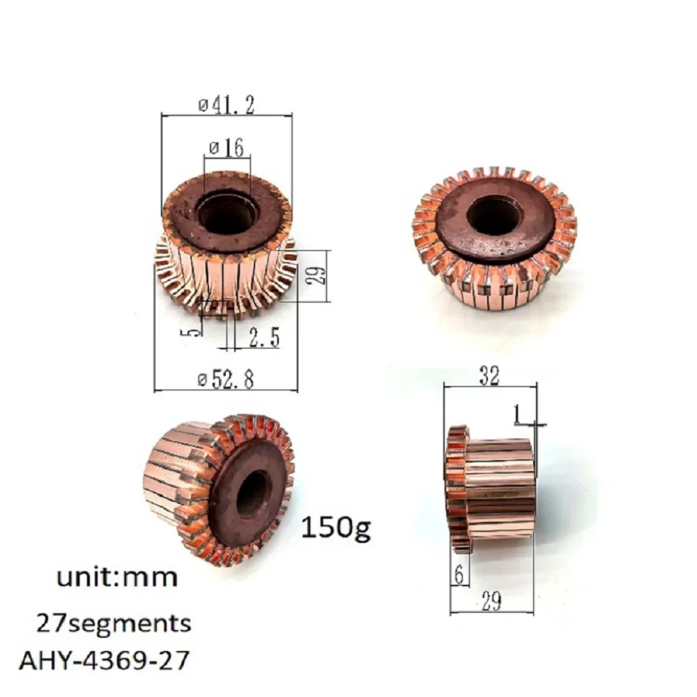 41.2*16*29*27P Commutator Ahy-4369-27