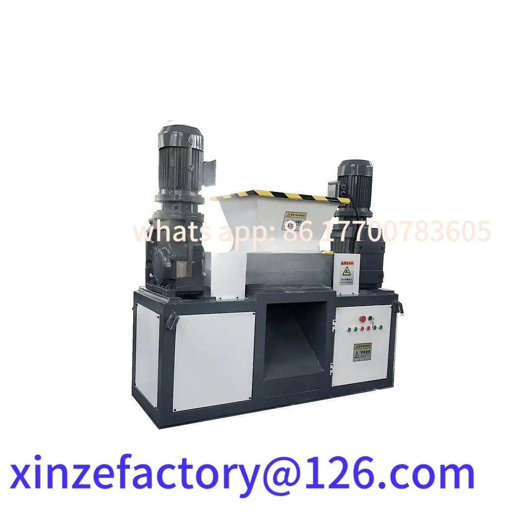 Customizable Hot Sale Mini Plastic Double Shaft Shredder Sheet Metal Tire