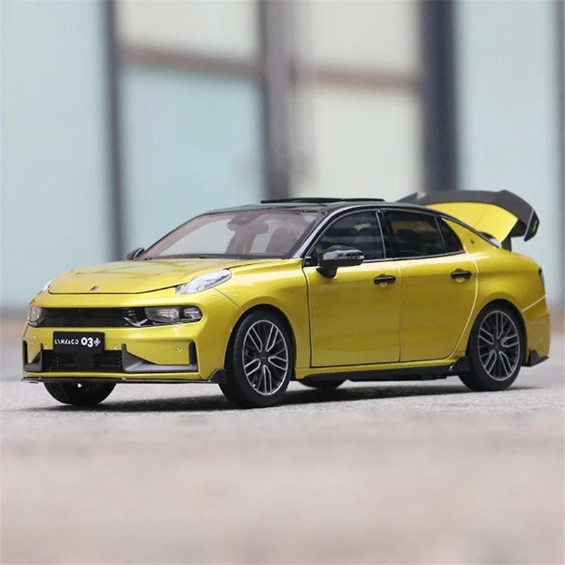 

Bburago 1:18 LYNK&CO 03 03+ Alloy Sports Car Model Diecasts Metal Track Racing Car Vehicles Model High Simulation Childrens Gift