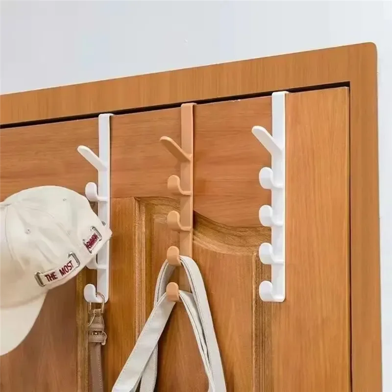 

ALIM-Clothes Hook Behind The Door Clothes Rack Behind The Door Dormitory Door Hook Storage Rack