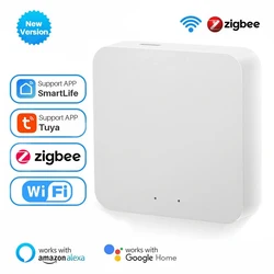 Tuya Zigbee 3.0 Gateway Hub Smart Home Wireless Bridge Smart Life APP Remote Control Automation Device Works with Alexa Google