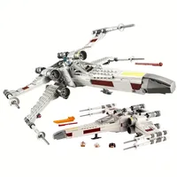New Compatible with 75301 Space Program X-Wing Fighter Building Block Children's Building Block Toy Christmas Birthday Gifts