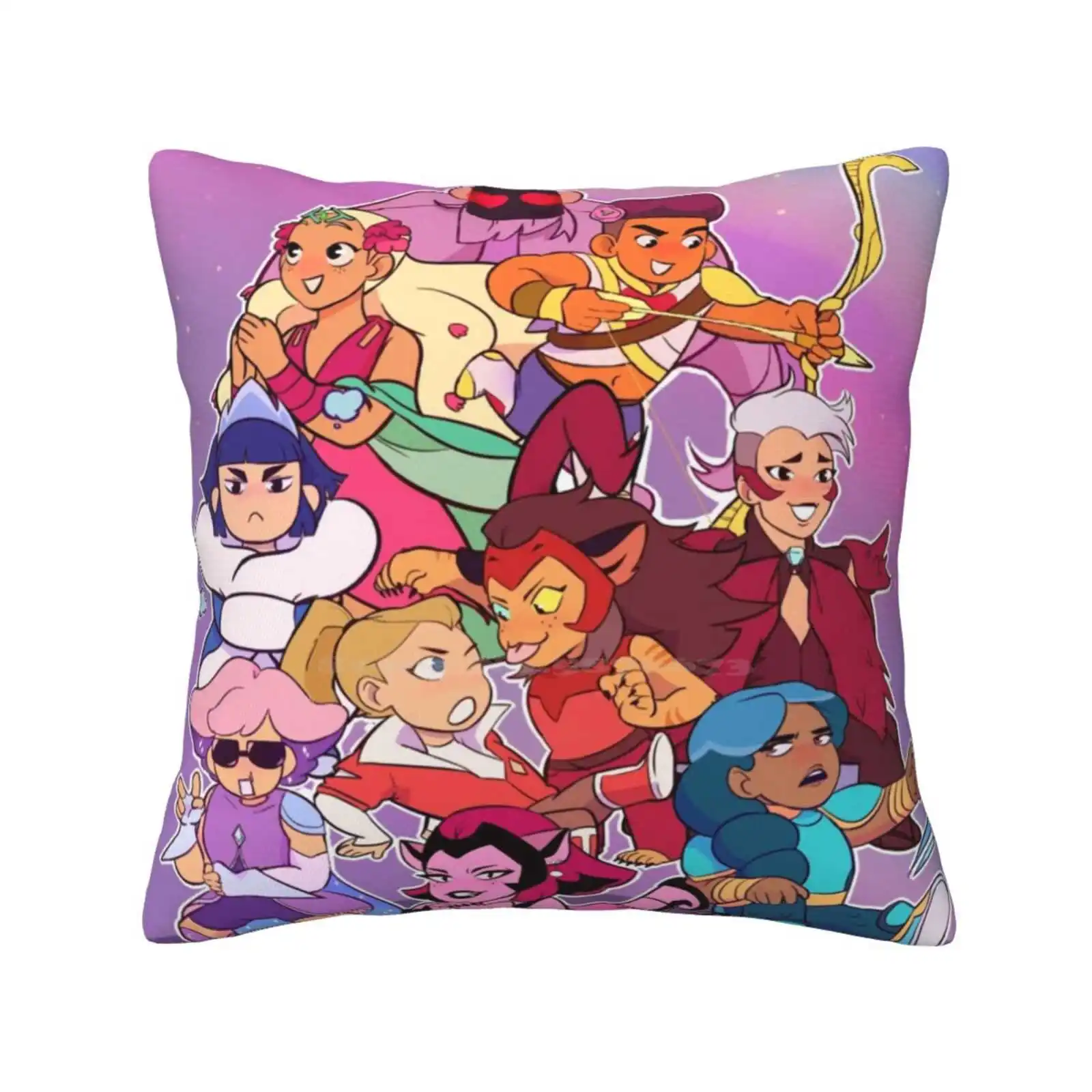 Shera Print Pillowslip Pillowcase Shera Catra Adora Mermista Frosta Perfuma Scorpia Entrapta Princesses Reboot