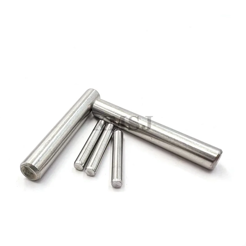 

M1.5 M2 M2.5 M3 M4 M5 M6 M8 M10 M12 GB119 304 Stainless Steel Solid Rod Bearing Parallel Cylindrical Positioning Roll Dowel Pin