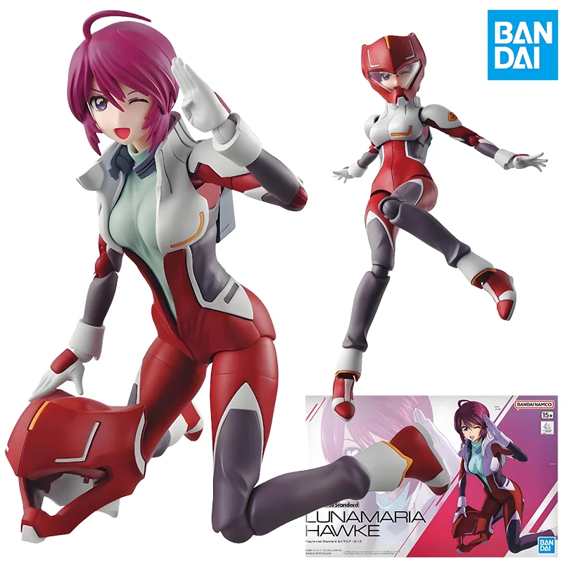 

Bandai in Stock Original Figure-rise Standard FRS LUNAMARIA HAWKE Anime Action Figures Toys PVC Collectible Model Gifts for Kids