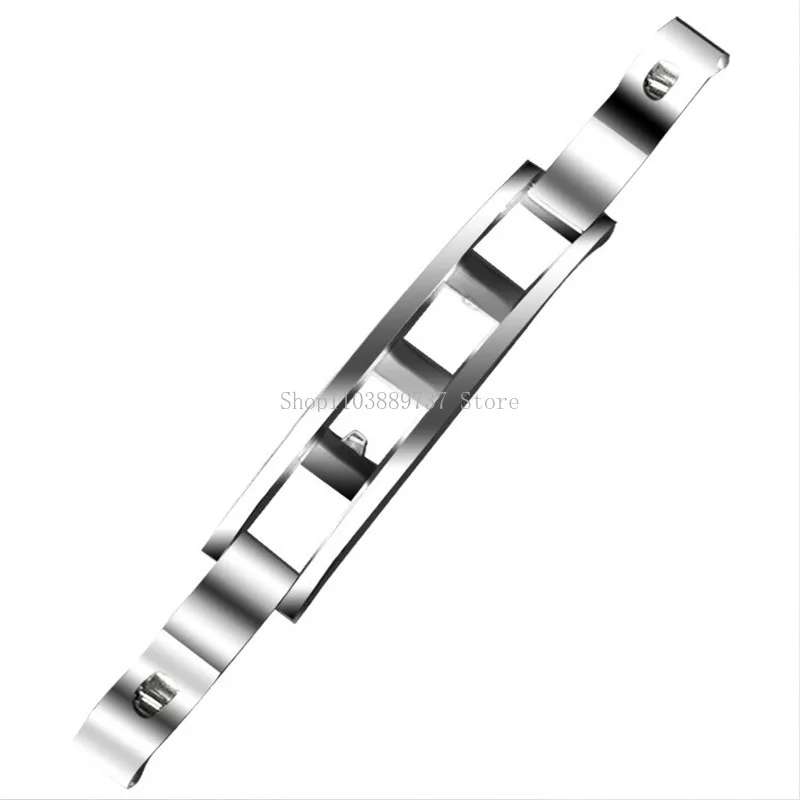 3mm 4mm 5mm 6mm Stainless Steel Folding Butterfly Watchband Buckles Metal Deployment Watch Clasps Watch Strap Connection Buttons